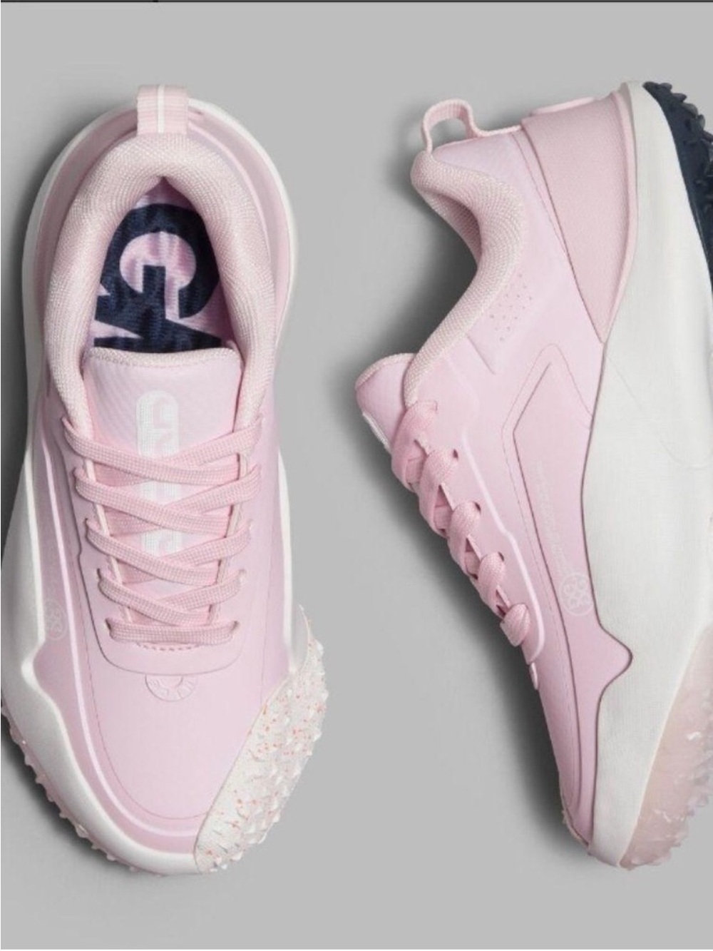 G/Fore G/18 Women’s Pink Waterproof TPU Spikeless Golf Shoes New!